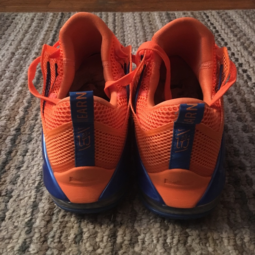 Nike Lebron 12 Low Bright Citrus Size 10 - Picture 4 of 8